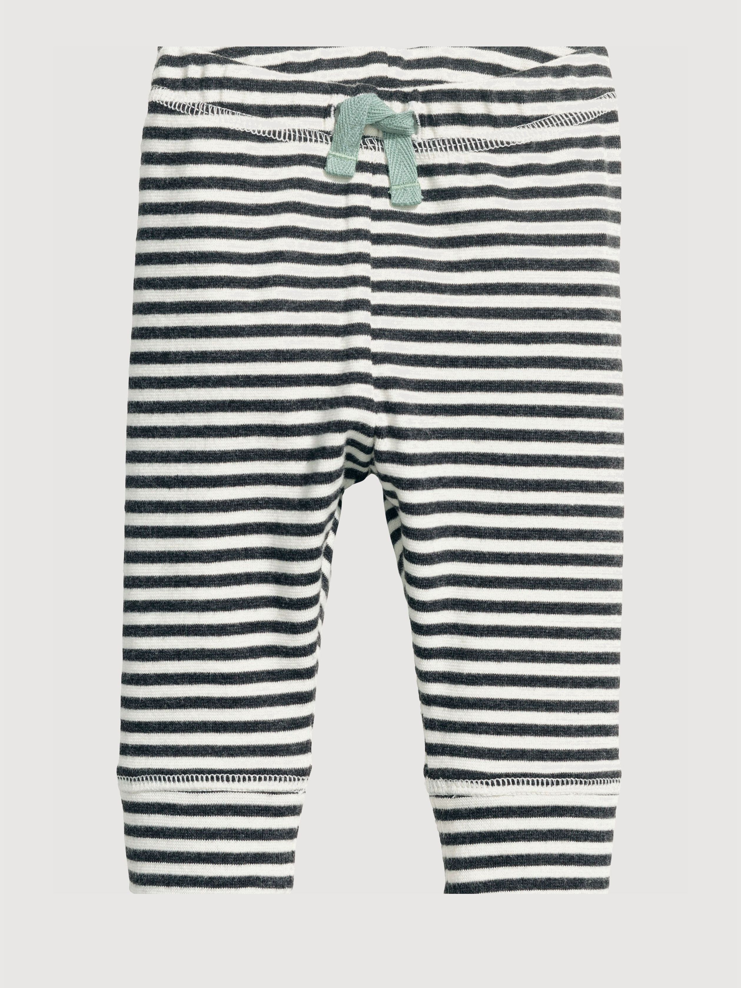 

Штанишки H&M 5359226 56 см Белые в полоску