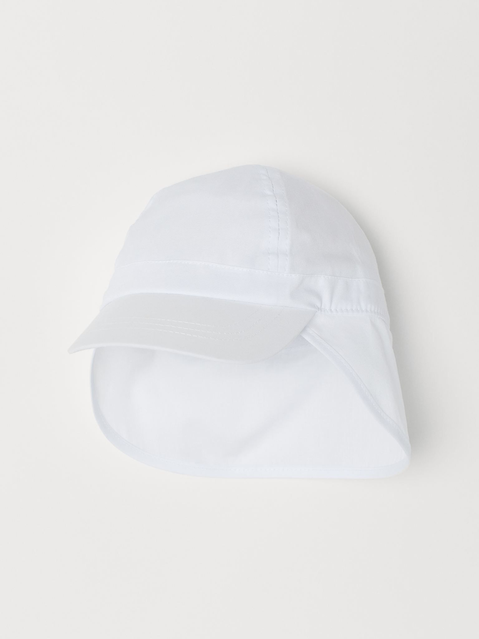 

Кепка с защитой шеи H&M 203-8319431 50 см Белая