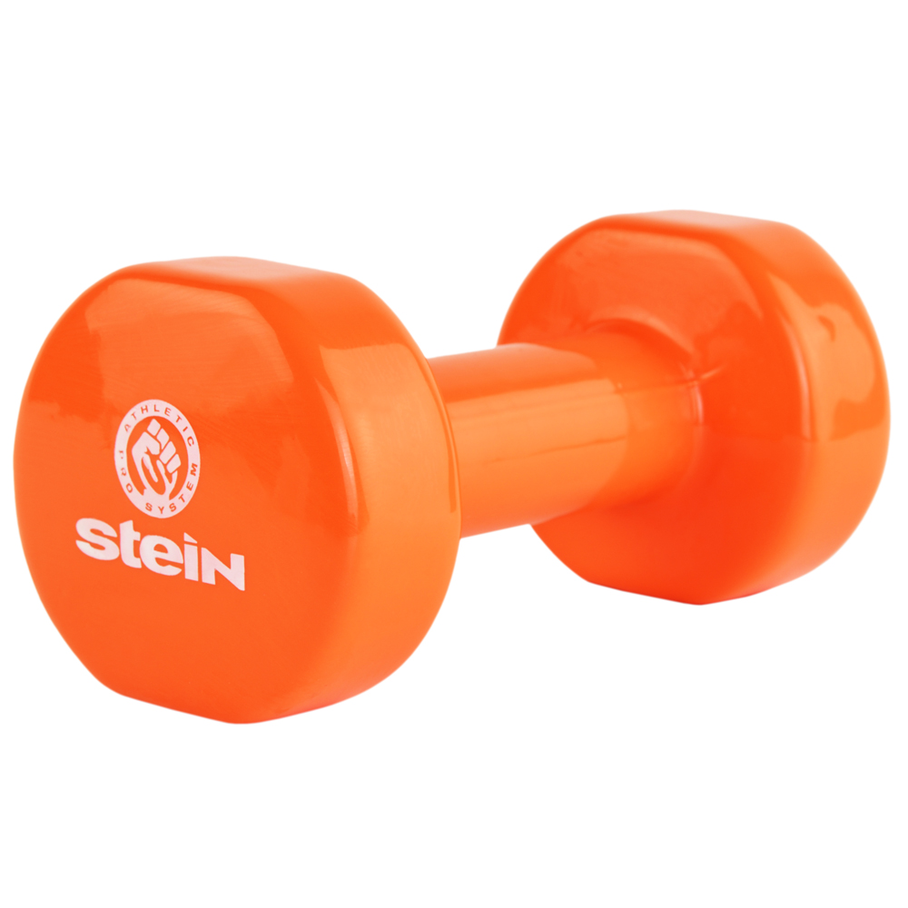 

Гантель виниловая Stein 4.0 кг / шт/ оранжевая