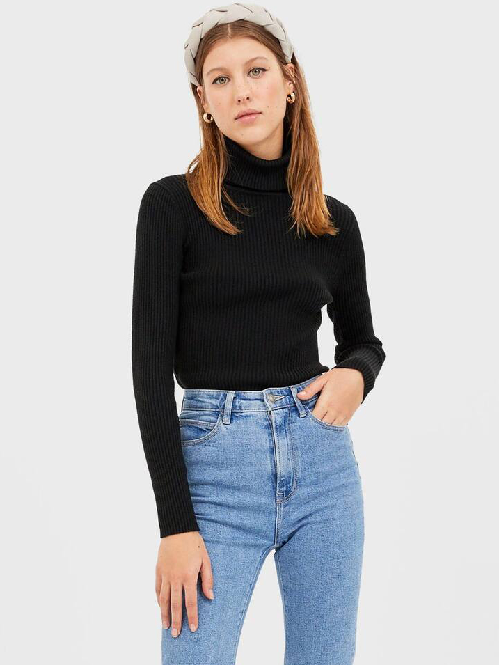 

Водолазка Stradivarius 05079708001 M Черная