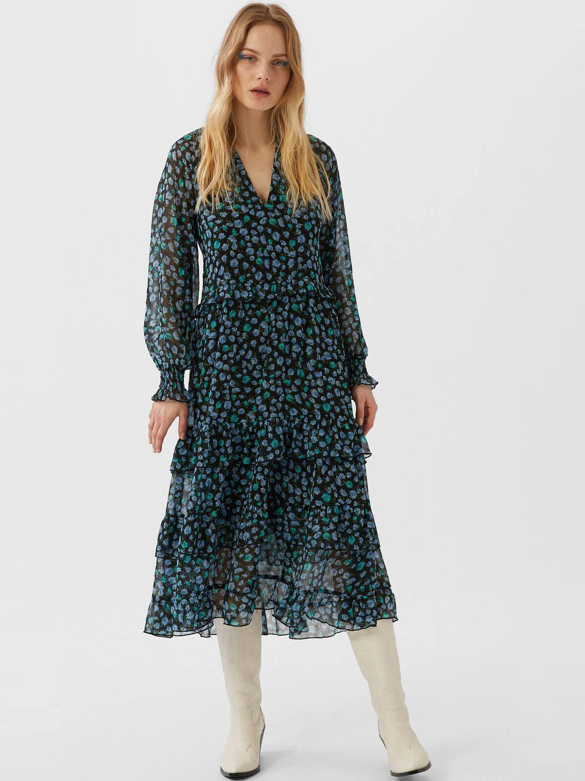 

Платье Stradivarius 02278801506 S Принт
