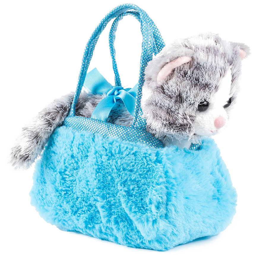 

Игрушка мягкая Котик в сумочке Fancy AS104281