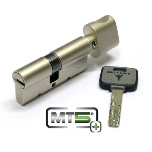 

Цилиндр Mul-T-Lock MT5+ 115мм.(55х60) ключ-повортник