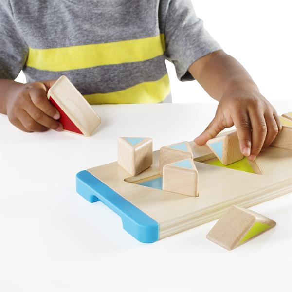 

Деревянный пазл-сортер Guidecraft Manipulatives Части треугольника (G6745)