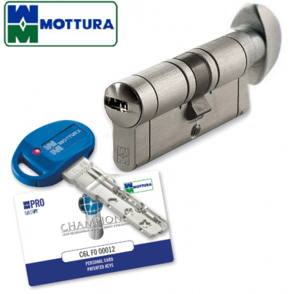 

Цилиндр Mottura Champions PRO 62мм. (31х31) ключ-тумблер