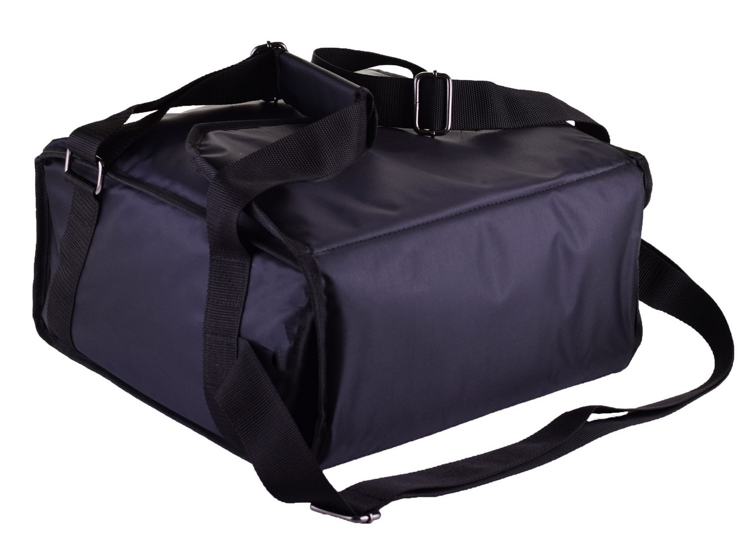 

Термосумка на 5-6 коробок 32х32 см для курьерской доставки пиццы. Чёрная 33х33х27 см 50 л Dolphin