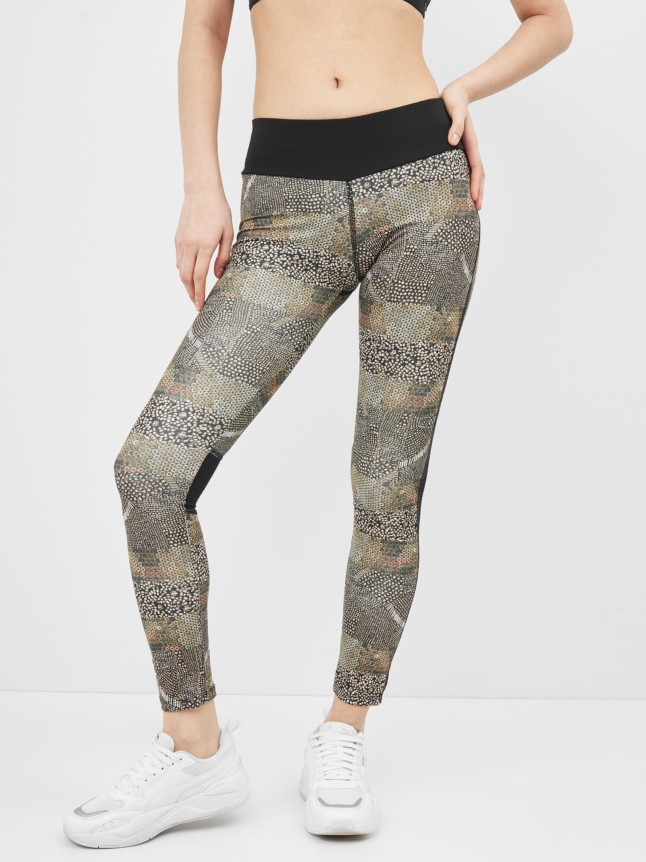 

Спортивные леггинсы Desigual 71K2SA3/6050  Хаки, Спортивные леггинсы Desigual 71K2SA3/6050 S Хаки