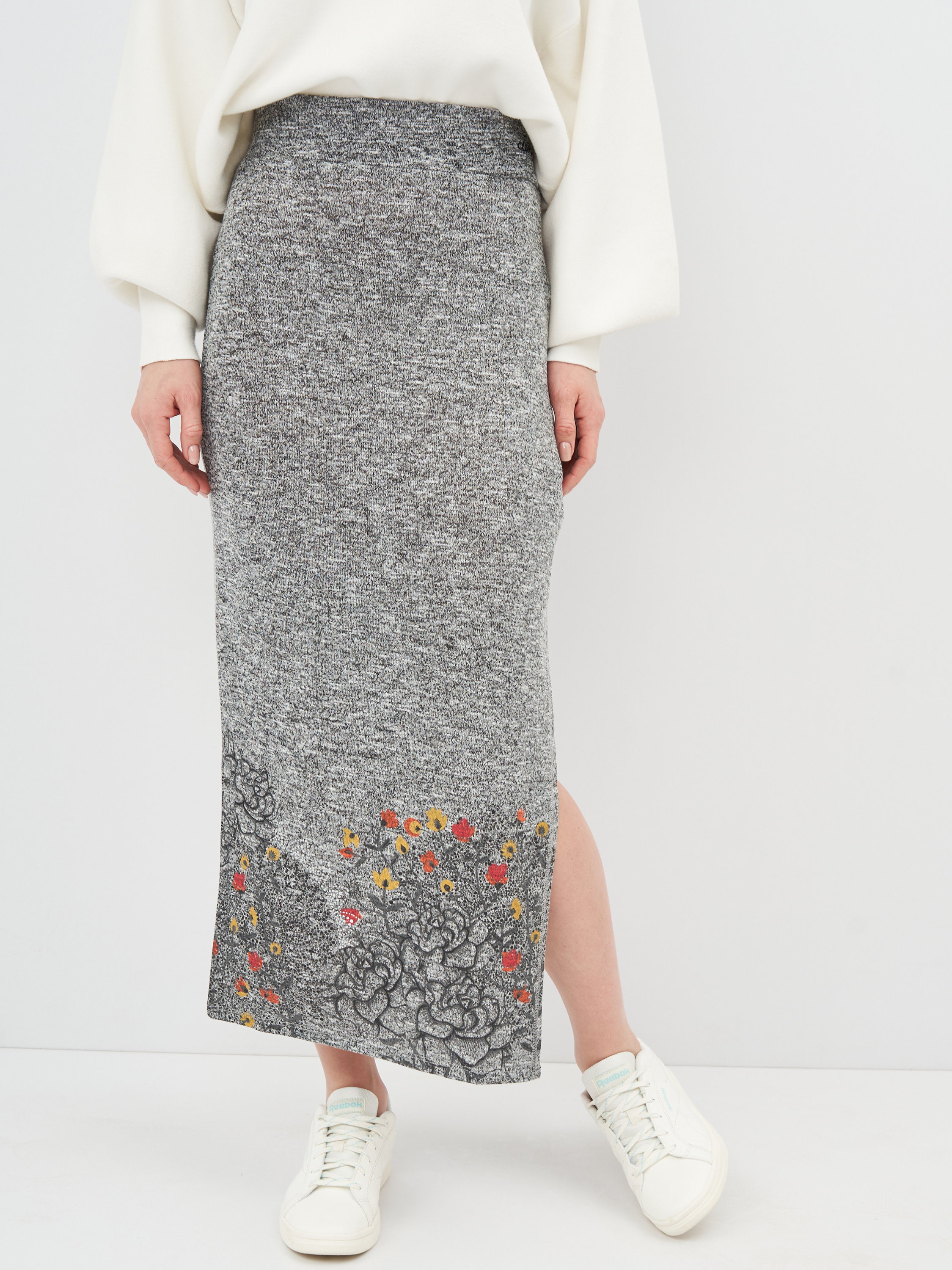 

Юбка Desigual 73F2YA7/2042 L Серая
