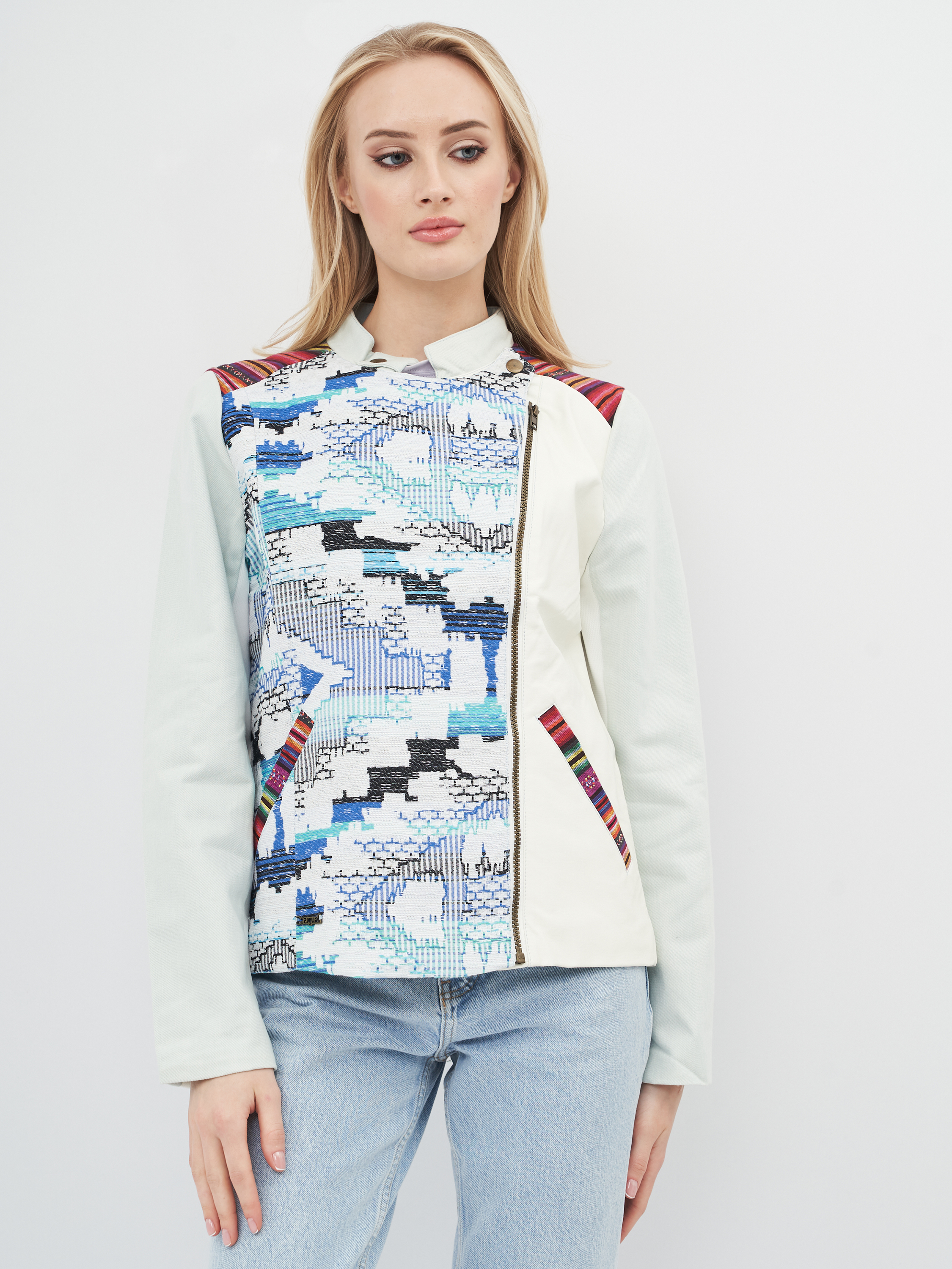 

Куртка из искусственной кожи Desigual 75E29A3/5000 42 Синяя