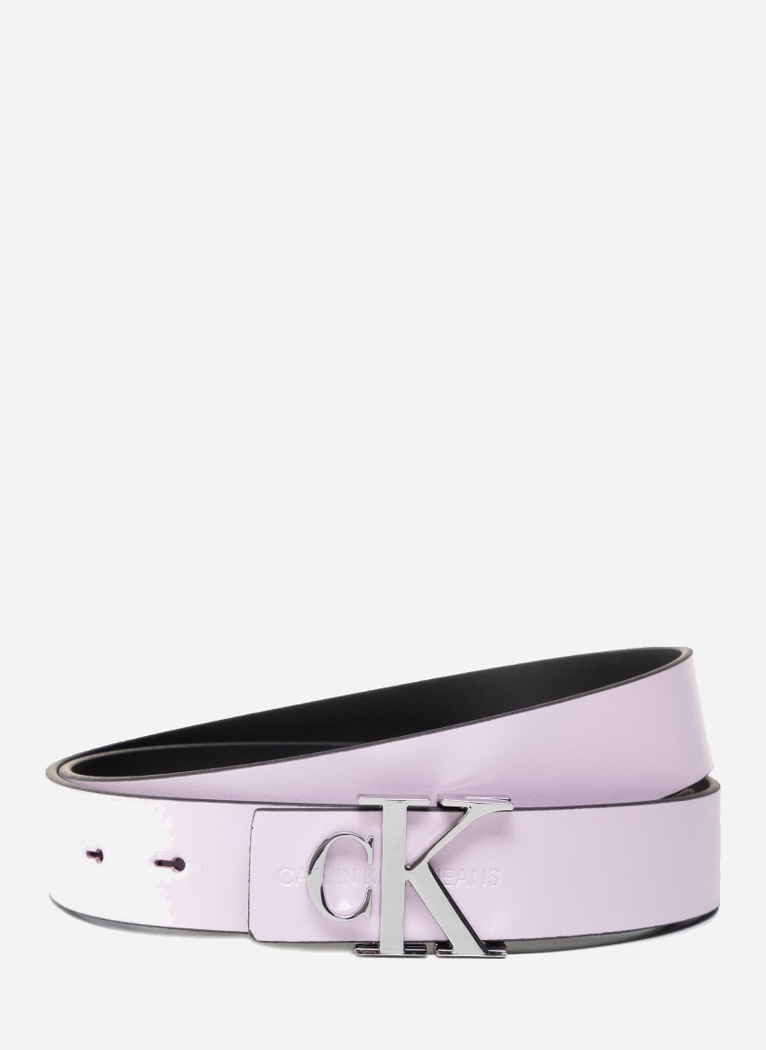 

Женский ремень кожаный Calvin Klein Jeans Logo Sm Lth 30Mm K60K608032-VIB 90 см Vivid Viola