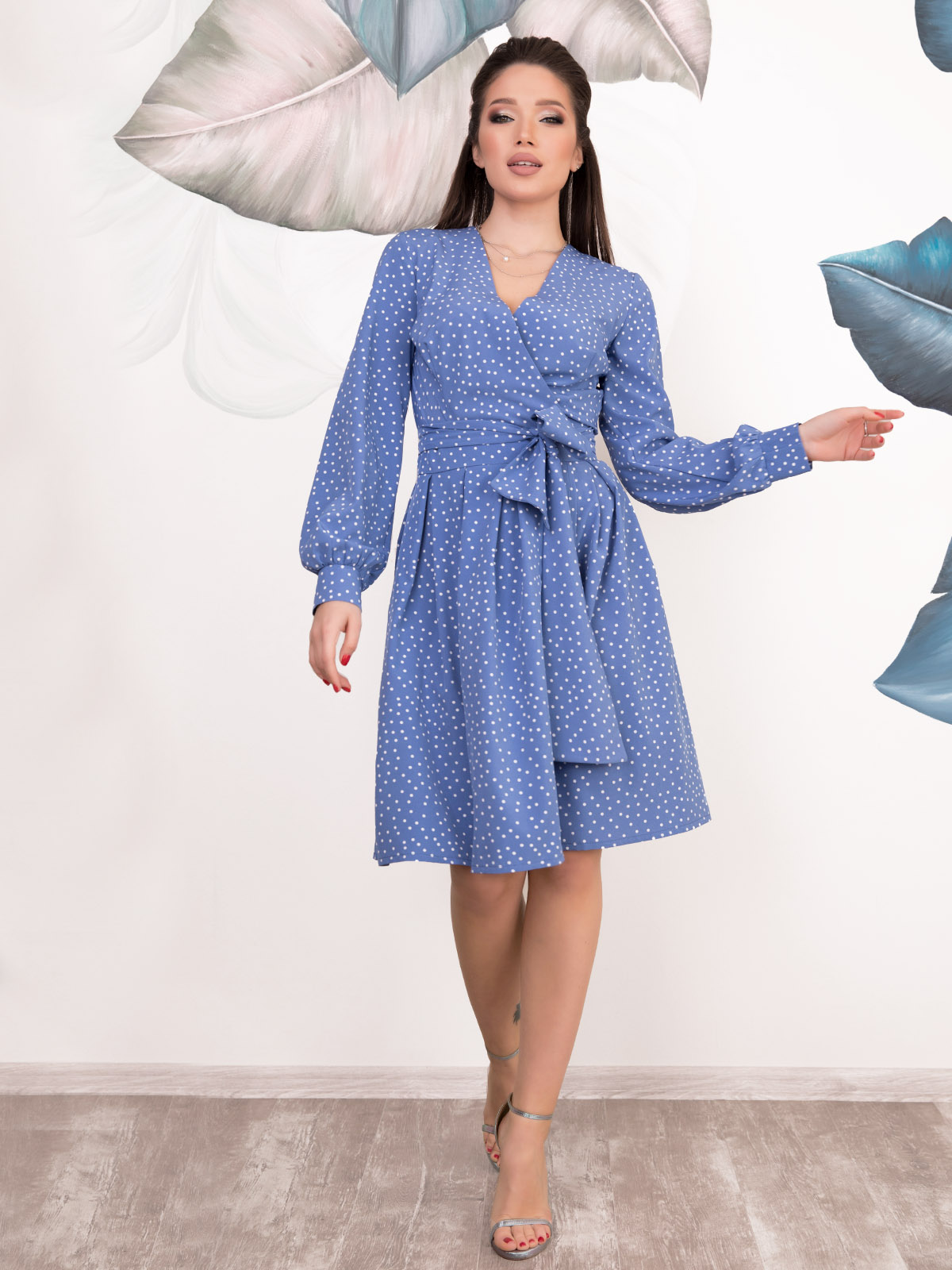 

Платье ISSA PLUS 12099  Голубое, Платье ISSA PLUS 12099 S Голубое