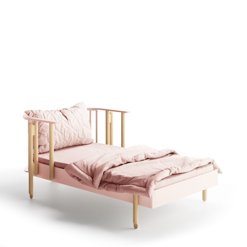 

Кровать Sleeponnn XXL AIR Meringues ножки Natural wood