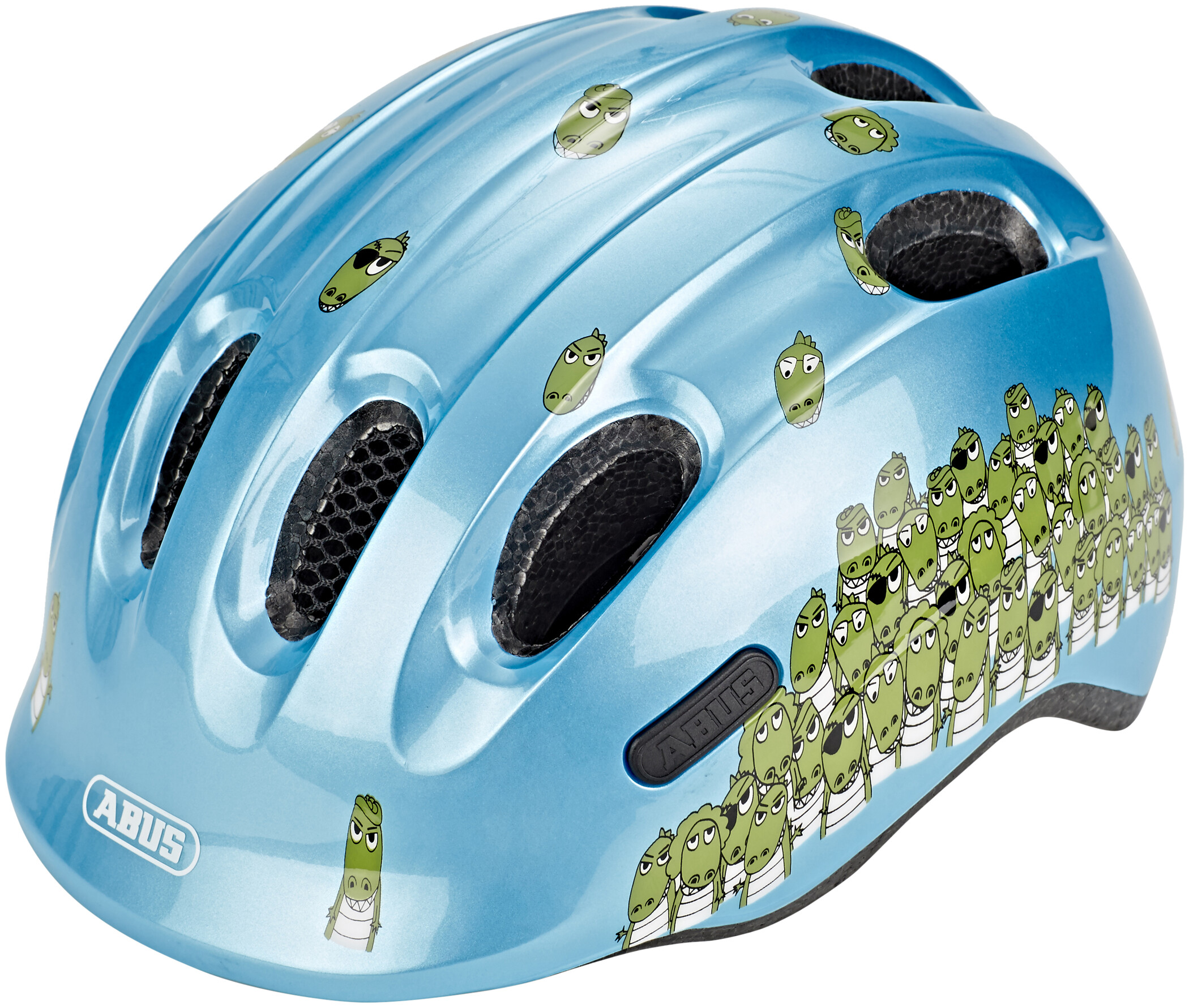 

Велосипедный детский шлем ABUS SMILEY 2.0 Blue Croco M (50-55 см) (725777)