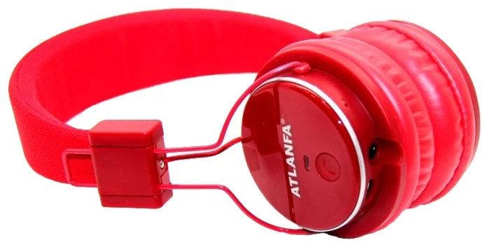 

Беспроводные наушники Atlanfa красные