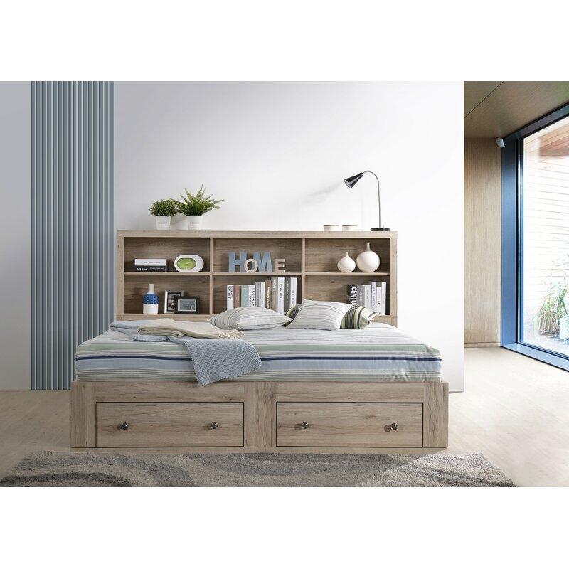 

Детская кровать Howell с книжной полкой 2 ящ. - Little Room Baby House (WFR-127070)