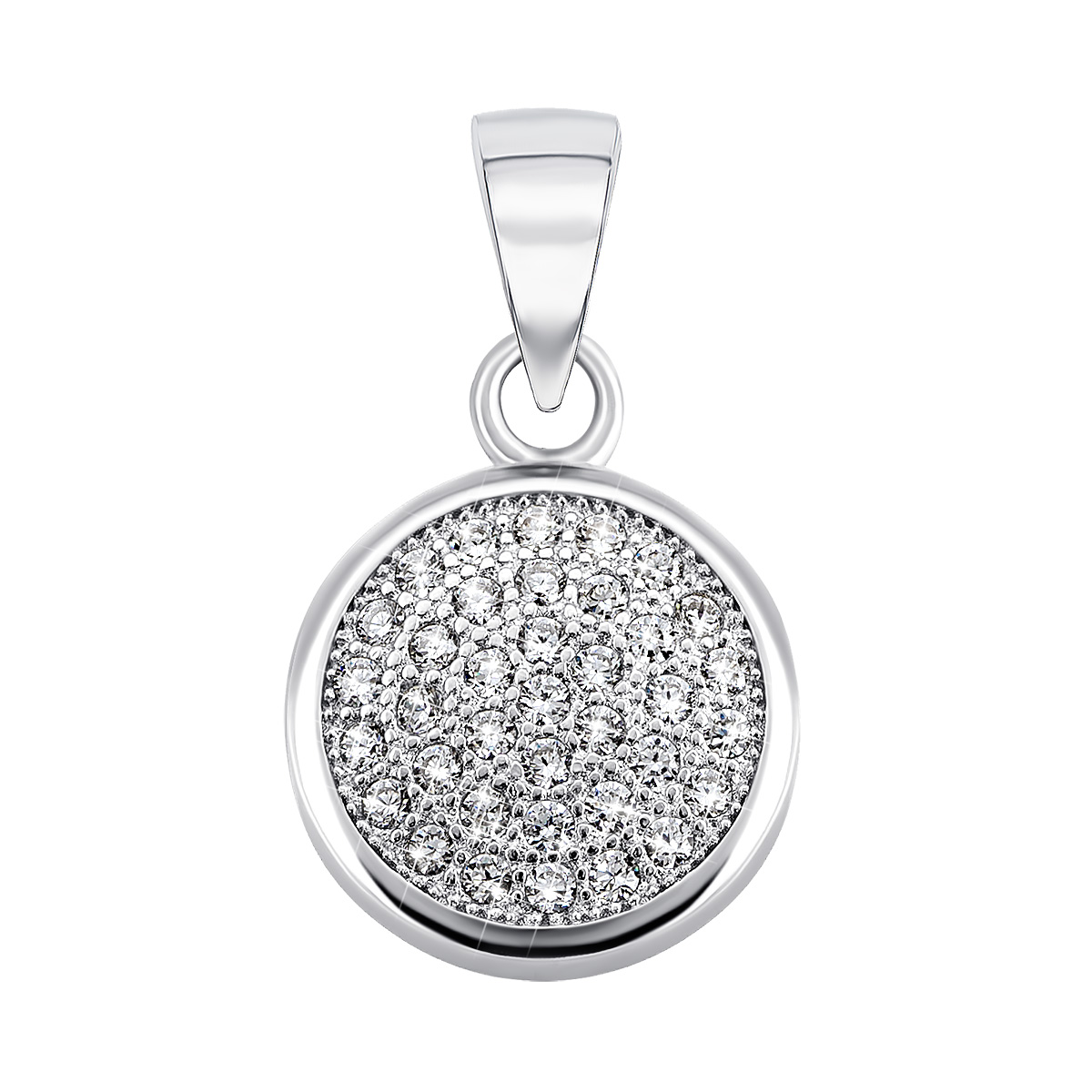 

Серебряная подвеска с фианитами FC158P