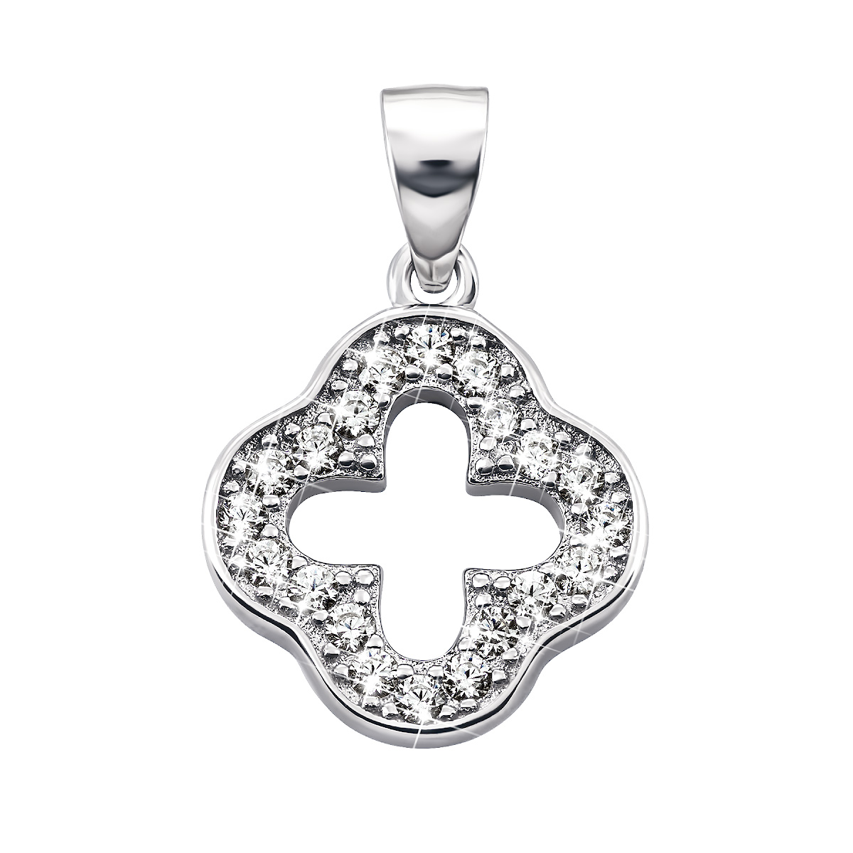 

Серебряная подвеска с фианитами 7PE66474