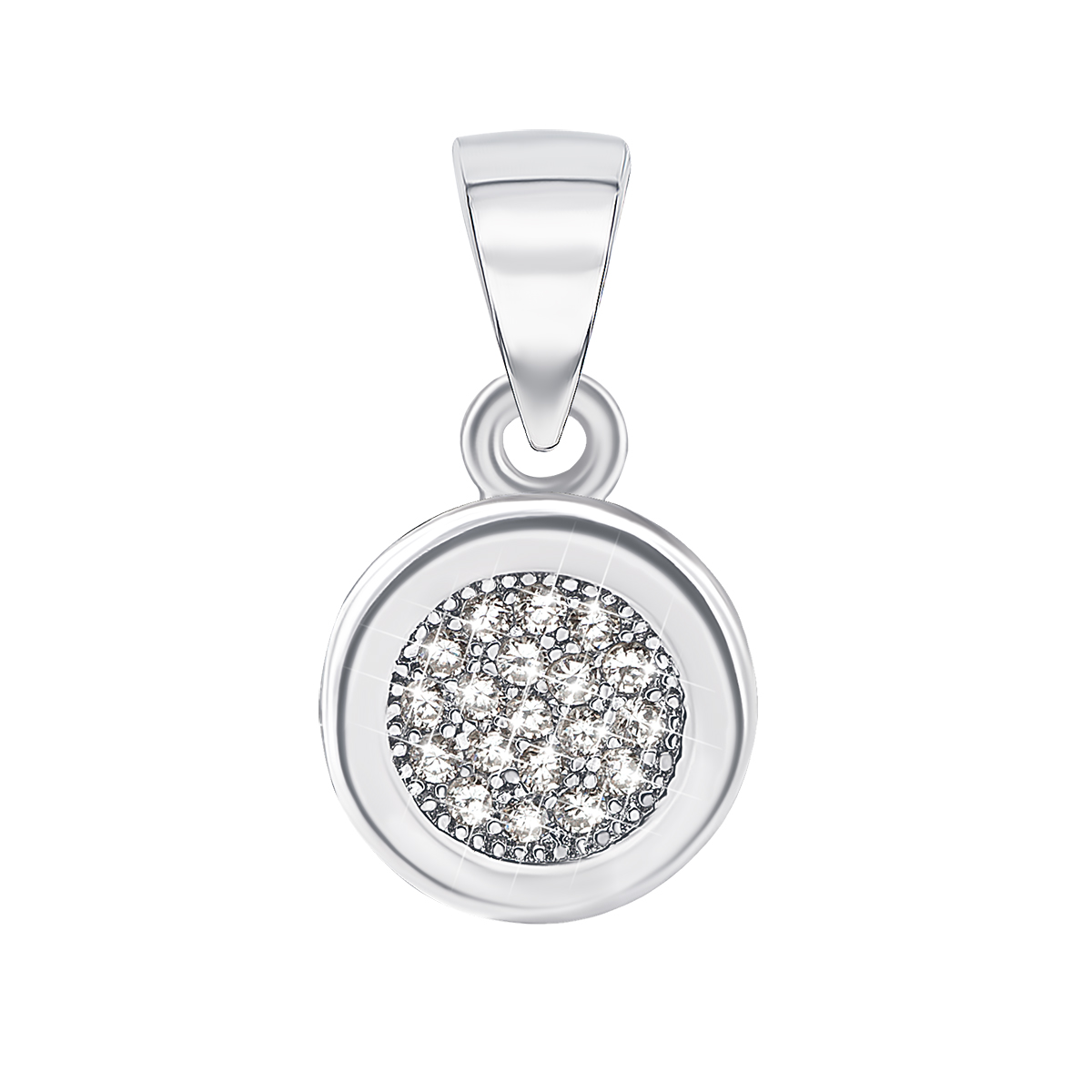 

Серебряная подвеска с фианитами PSS0148P