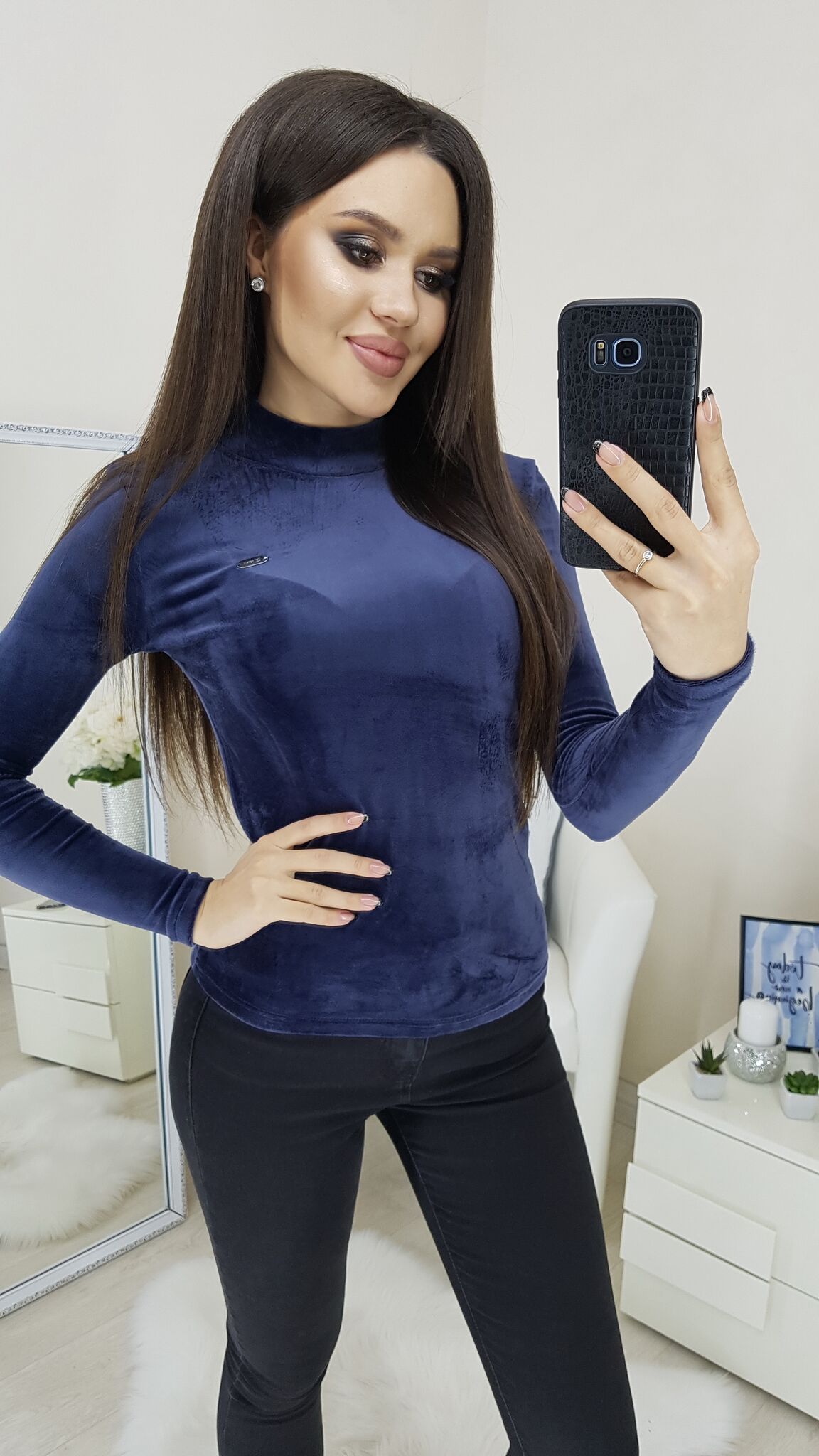 

Гольф idiali Синий 44