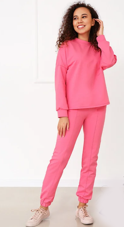 

Женский спортивный костюм Fashion Woman GF7180 р46/ розовый, Женский спортивный костюм Fashion Woman GF7180 р46/48 розовый