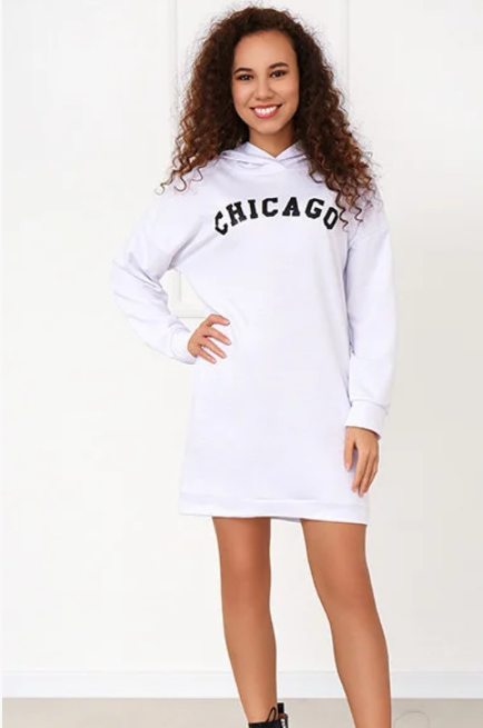 

Женское спортивное платье Fashion Woman GF8510 р42/ белое, Женское спортивное платье Fashion Woman GF8510 р42/44 белое