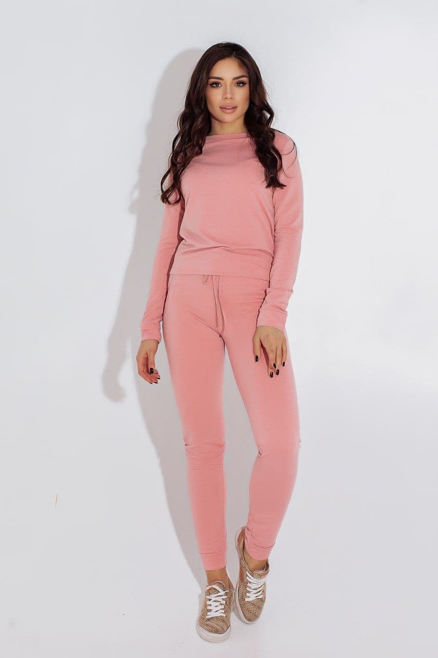 

Женский спортивный костюм Fashion Woman SP2024 рXXL персиковый