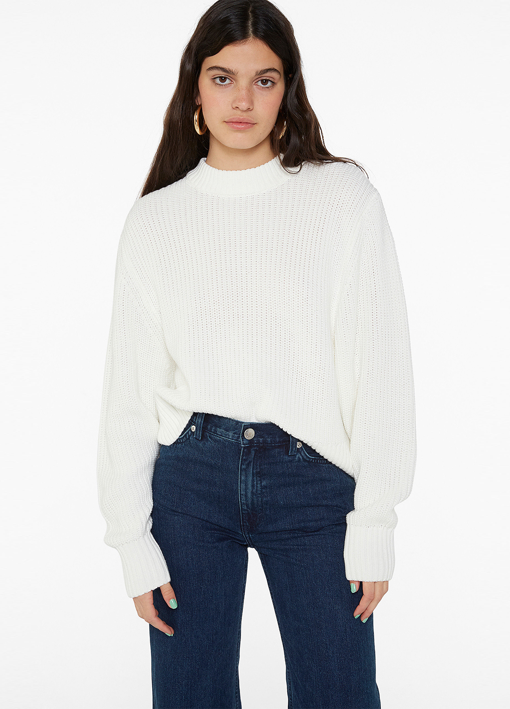 

Джемпер Monki L Белый 0562788_06
