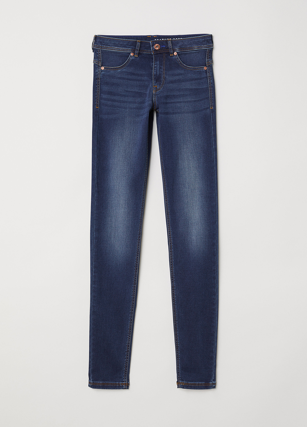 

Джинсы H&M W24L30 Темно-синий 0400246_т.с.потерт