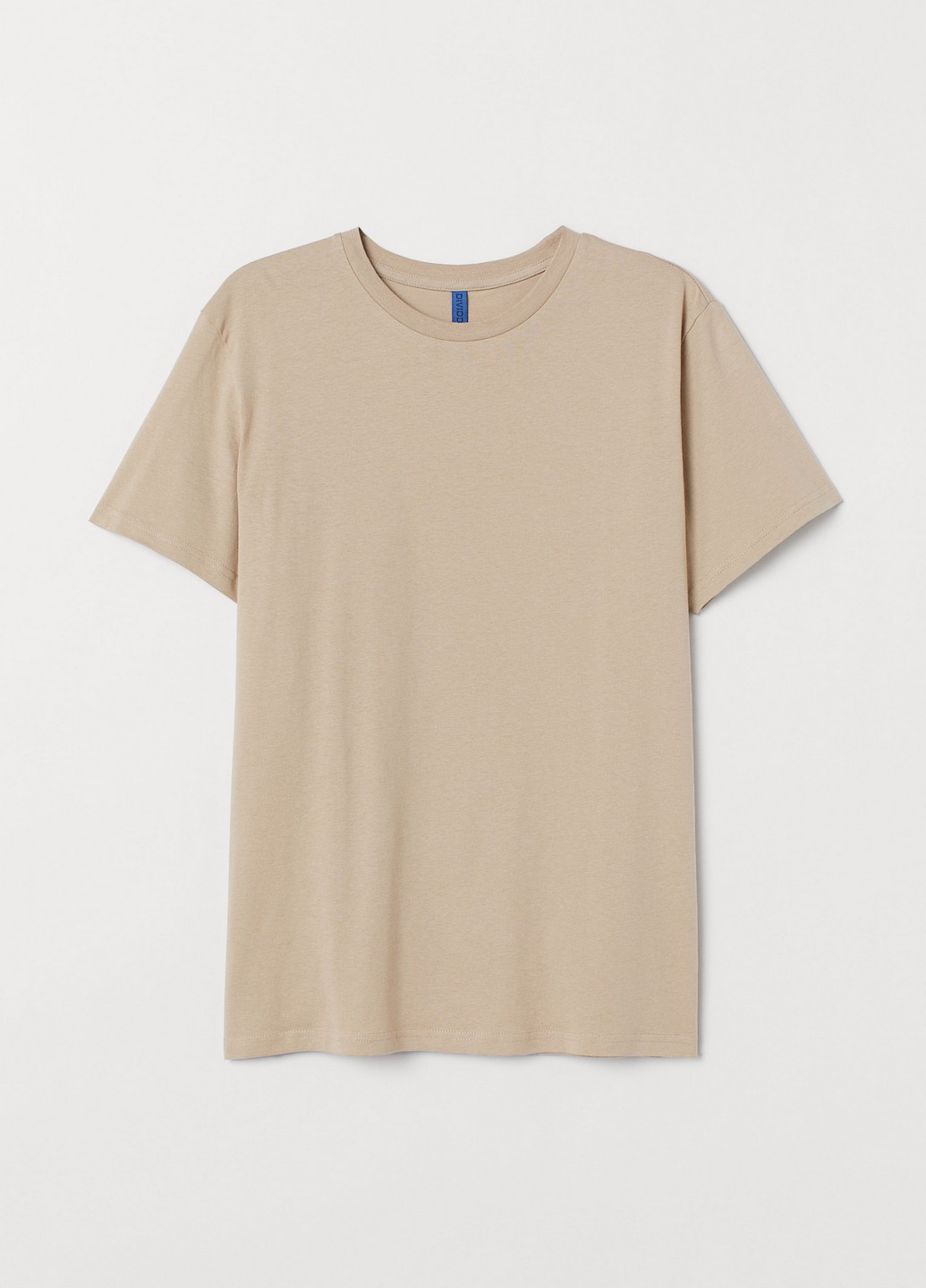 

Футболка H&M L Бежевый 0685816_беж