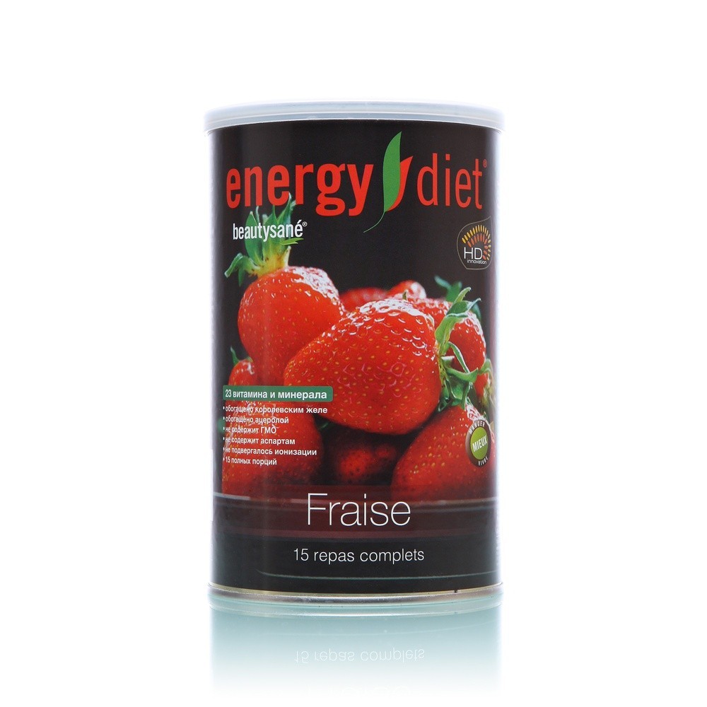 

Коктейль Энерджи Диет Energy Diet HD Клубника Сбалансированное питание 450 г (b229)