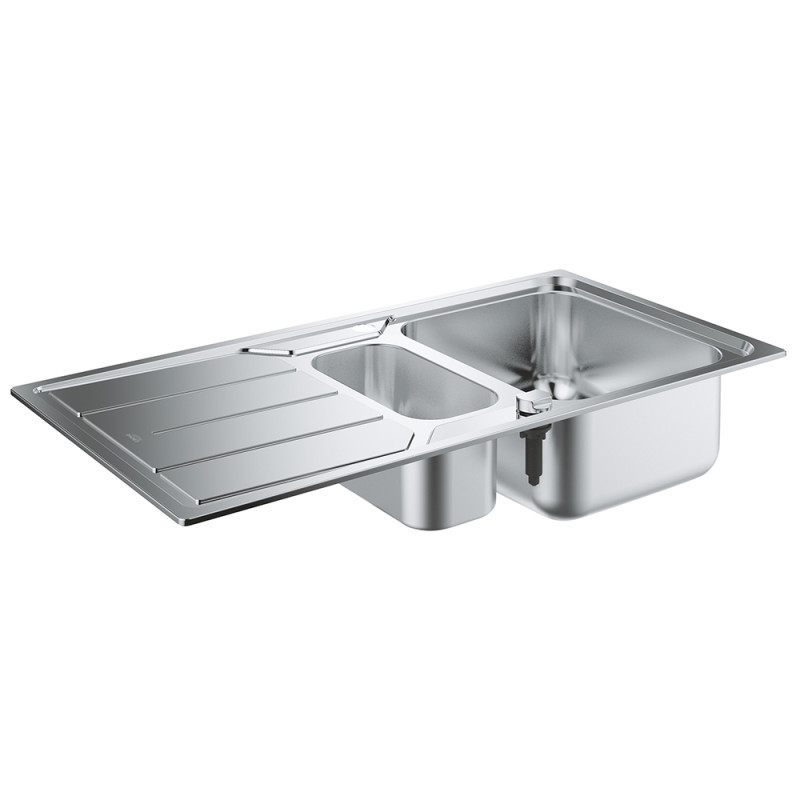 

Кухонная мойка стальная нержавейка Grohe Sink K500 сифон в комплекте с мусоросборником и шумоизоляцией31572SD0
