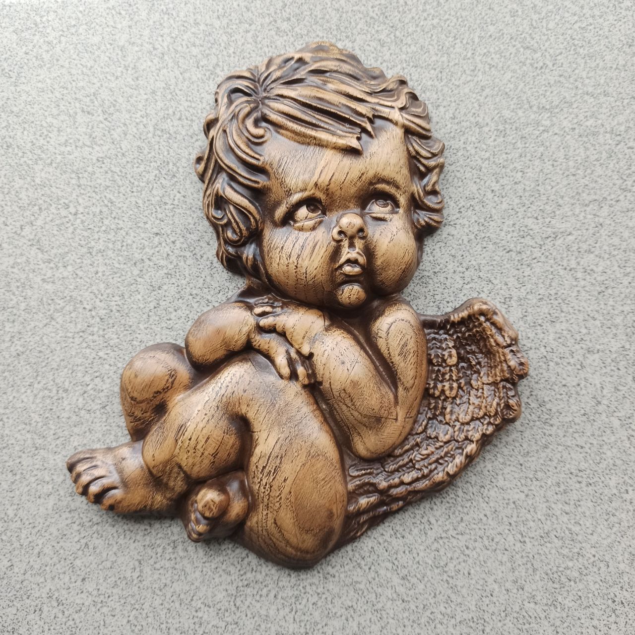 

Барельеф "Ангелок", Atributlux, 42*34 см резной из дерева