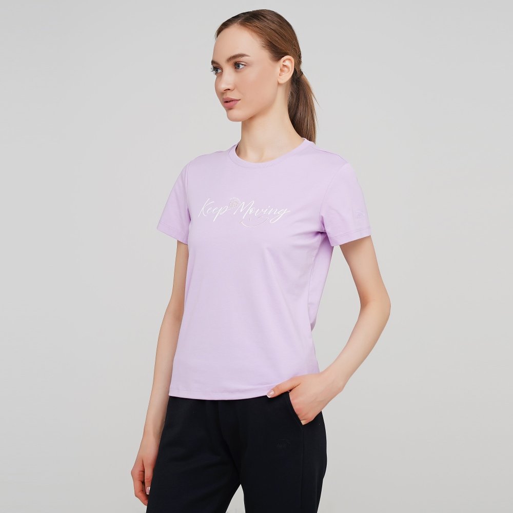 

Женская футболка Anta Ss Tee Фиолетовый 36 (ant862118104-1)
