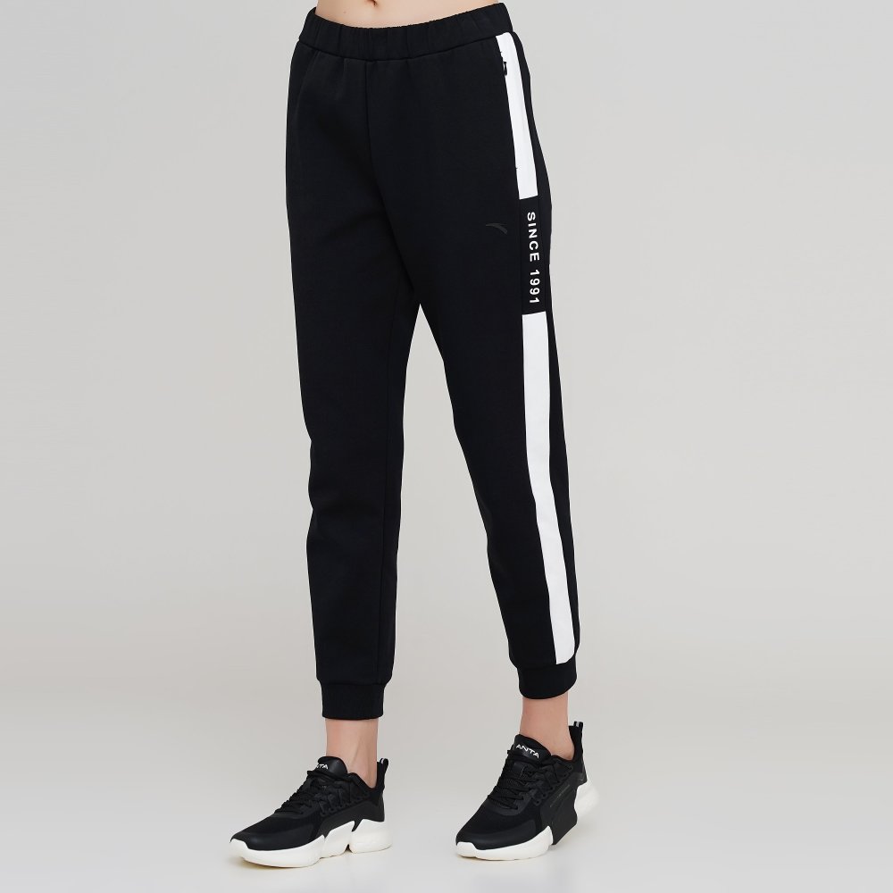 

Женские спортивные штаны Anta Knit Track Pants Черный 40 (ant862117323-1)