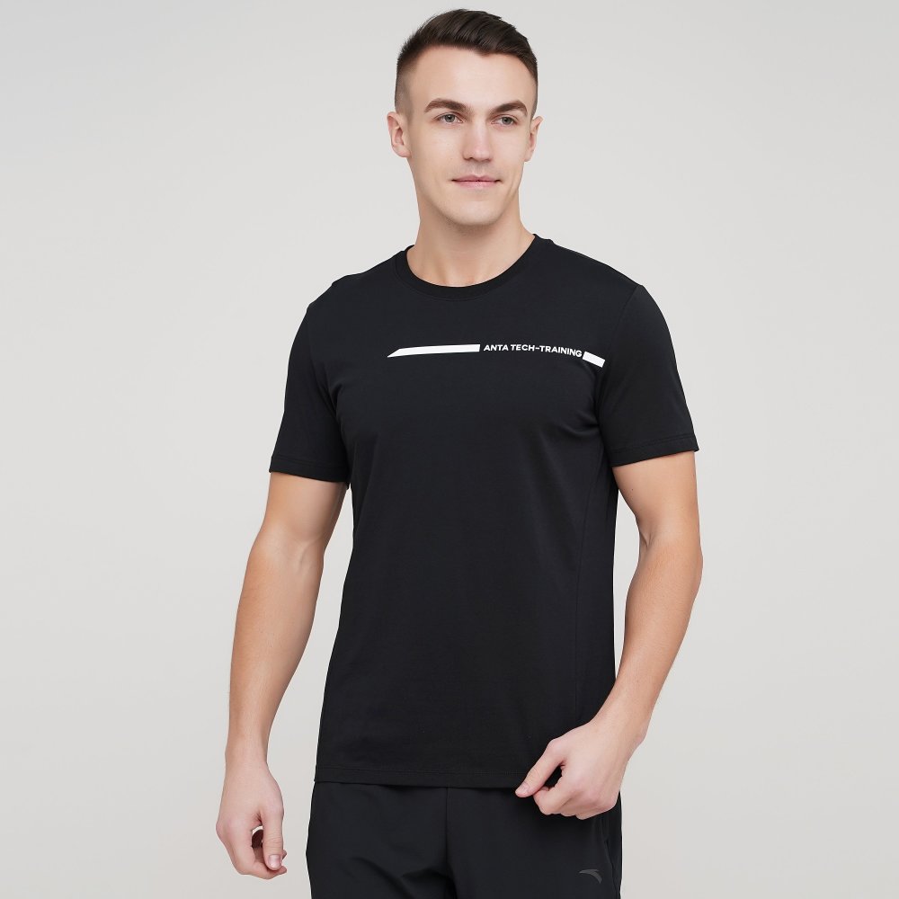 

Мужская футболка Anta Ss Tee Черный 50 (ant852117114-2)