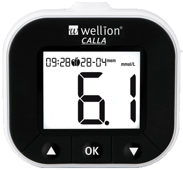 

Глюкометр WELLION Calla Light white + тест-полоски 50 шт