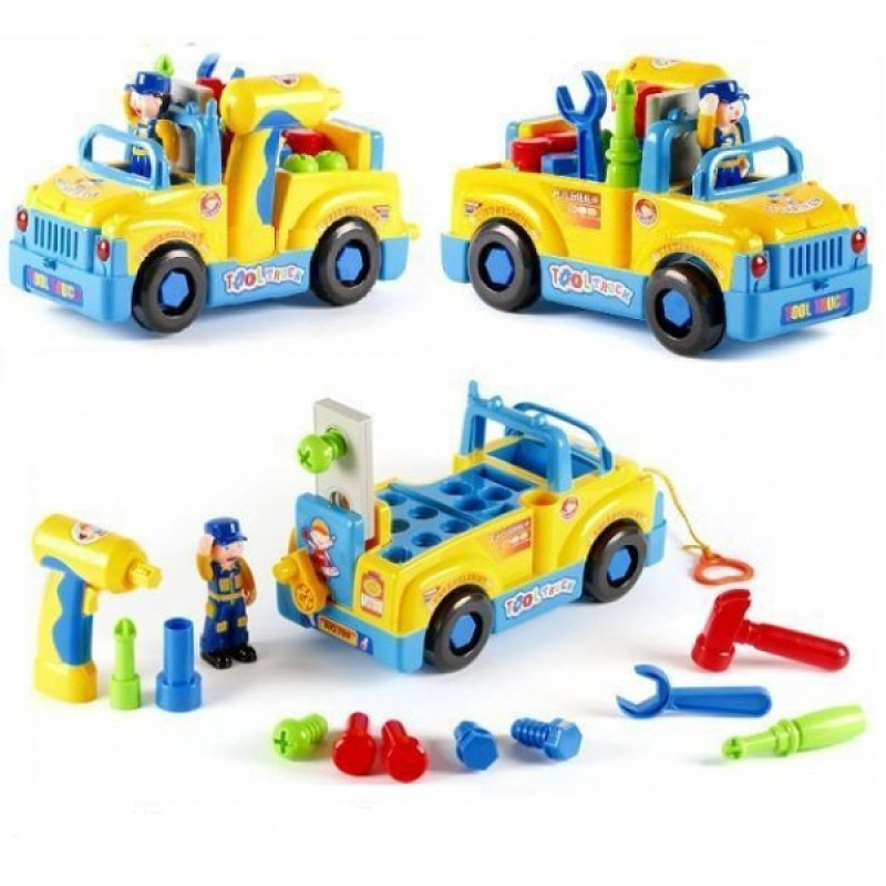 

Конструктор Грузовозик Limo Toy 789 Желтый (LT 789_int)
