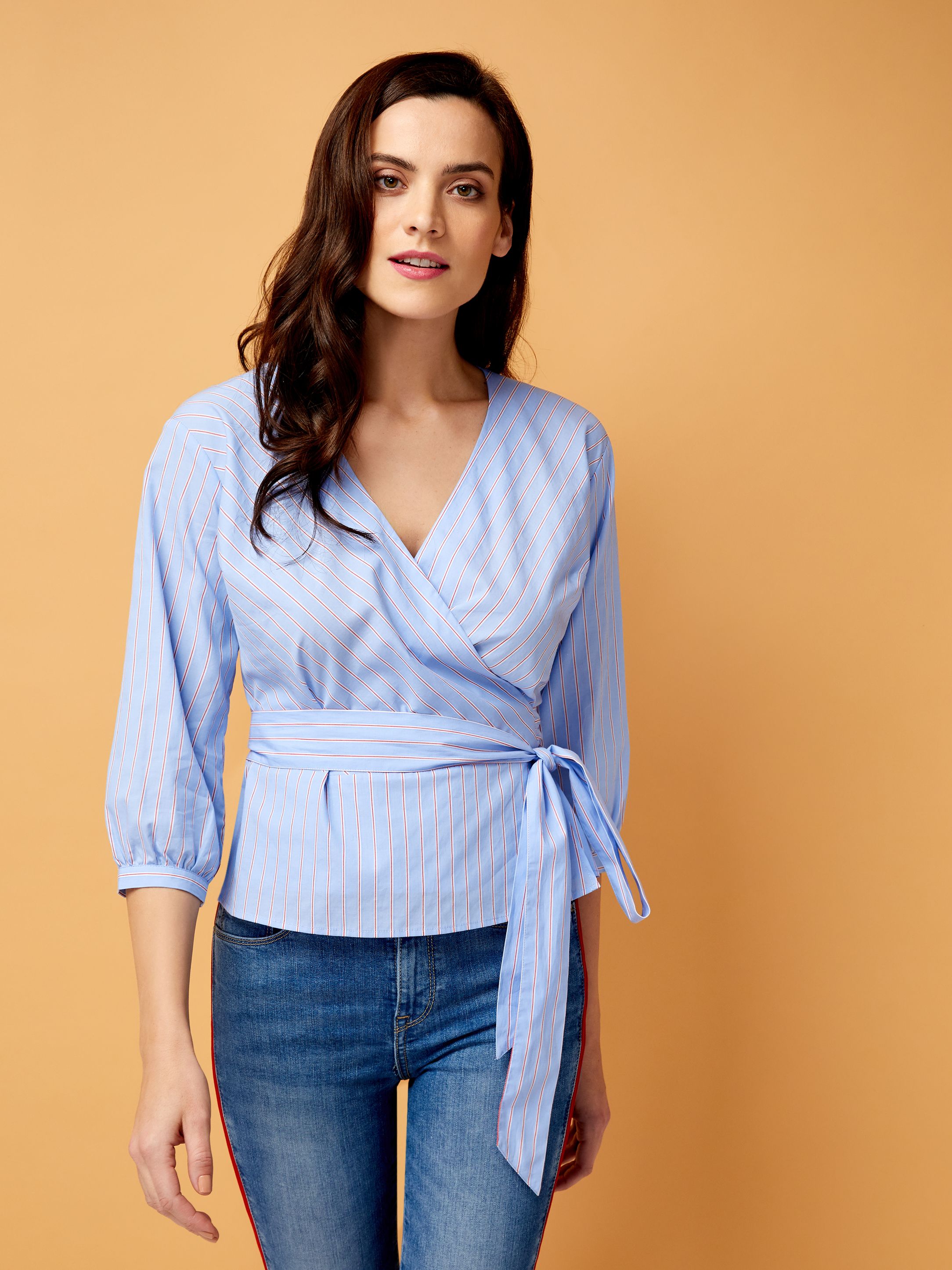 

Блузка O'STIN Casual LS1U6461XS  Светло-синяя, Блузка O'STIN Casual LS1U6461XS XS Светло-синяя