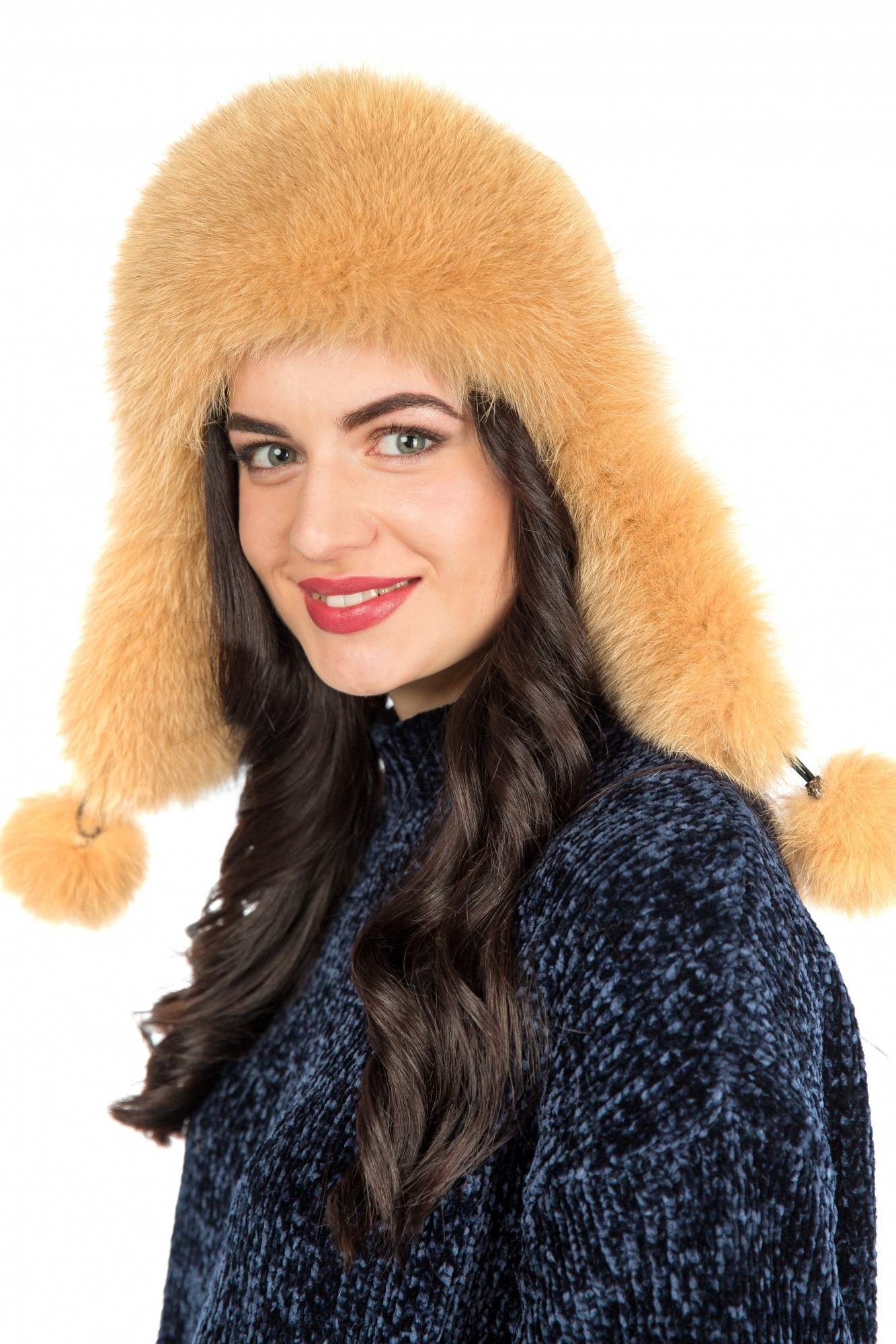 

Шапка Fiona Ушанка 54-60 Песок (Py-009)