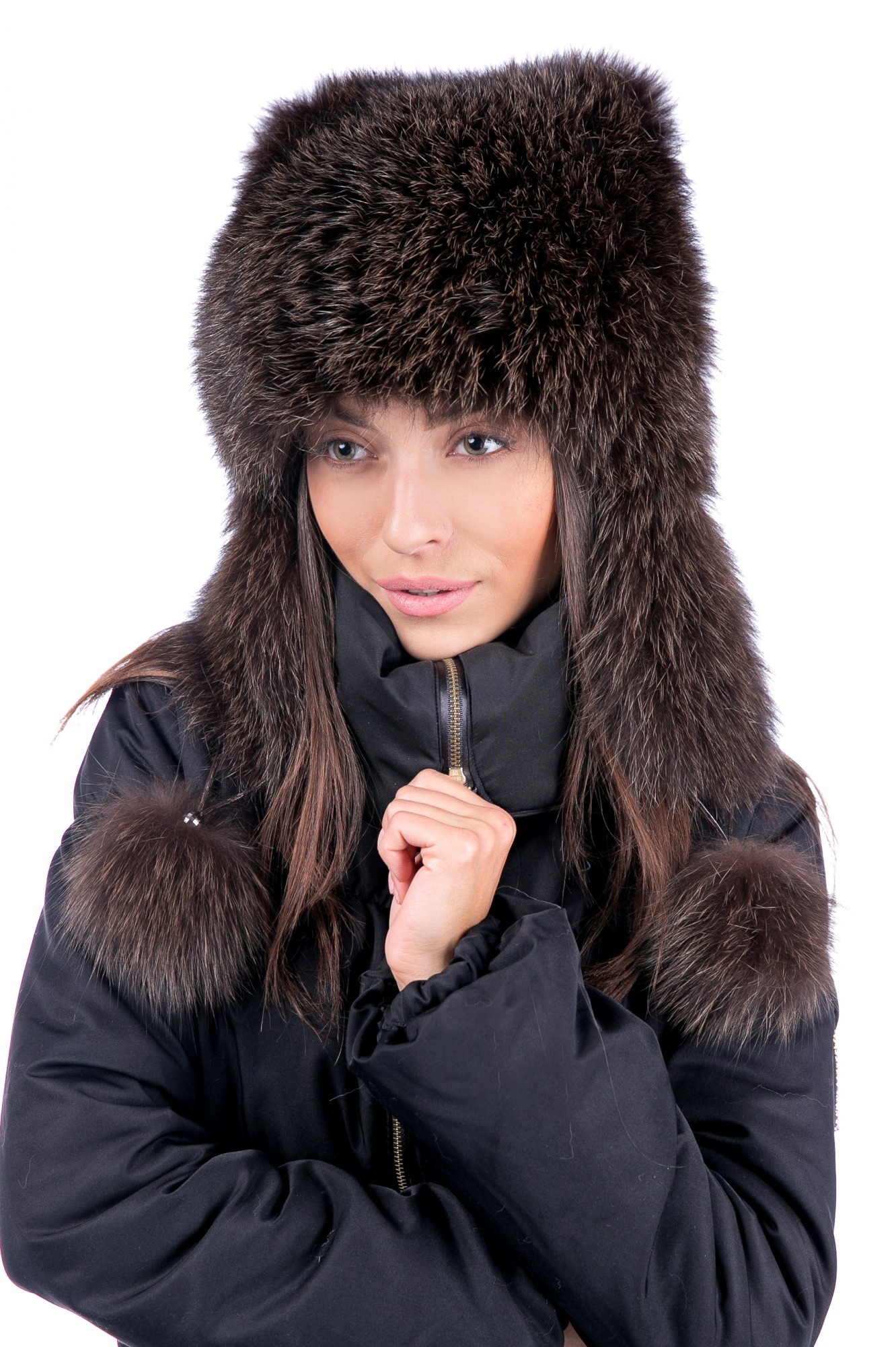 

Шапка Fiona Вязка 54-60 Коричневая (19VbfD-025)
