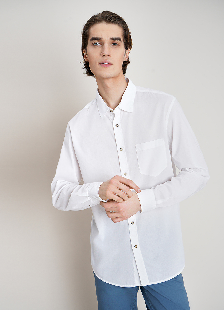 

Рубашка O'STIN Casual 073VJIRVOC 2XL Белая