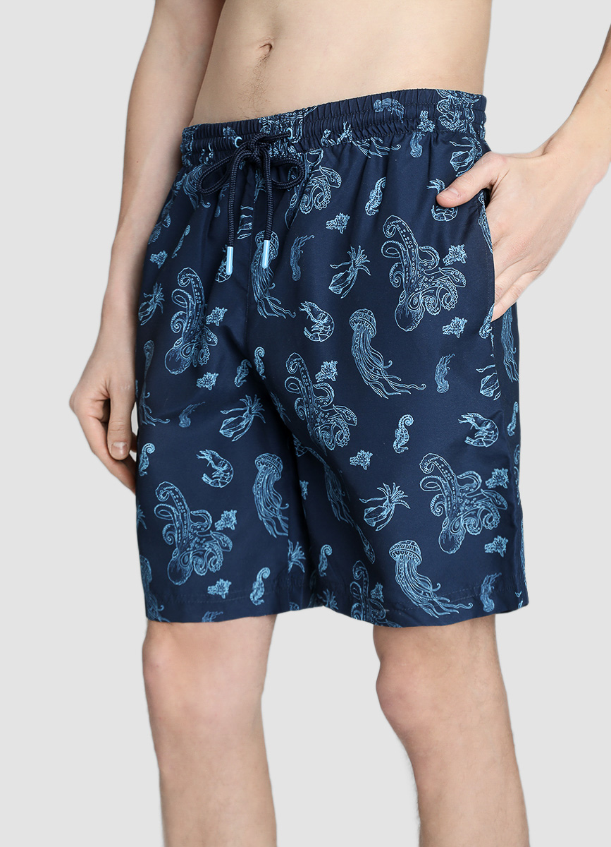 

Шорты пляжные O'STIN Casual KNAU6485G2 34 Синие