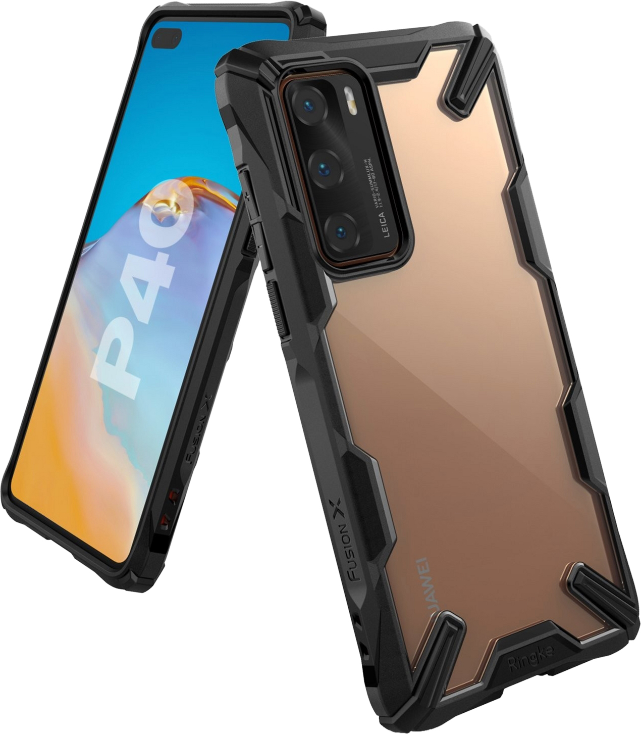 

Панель Ringke Fusion X для Huawei P40 Black