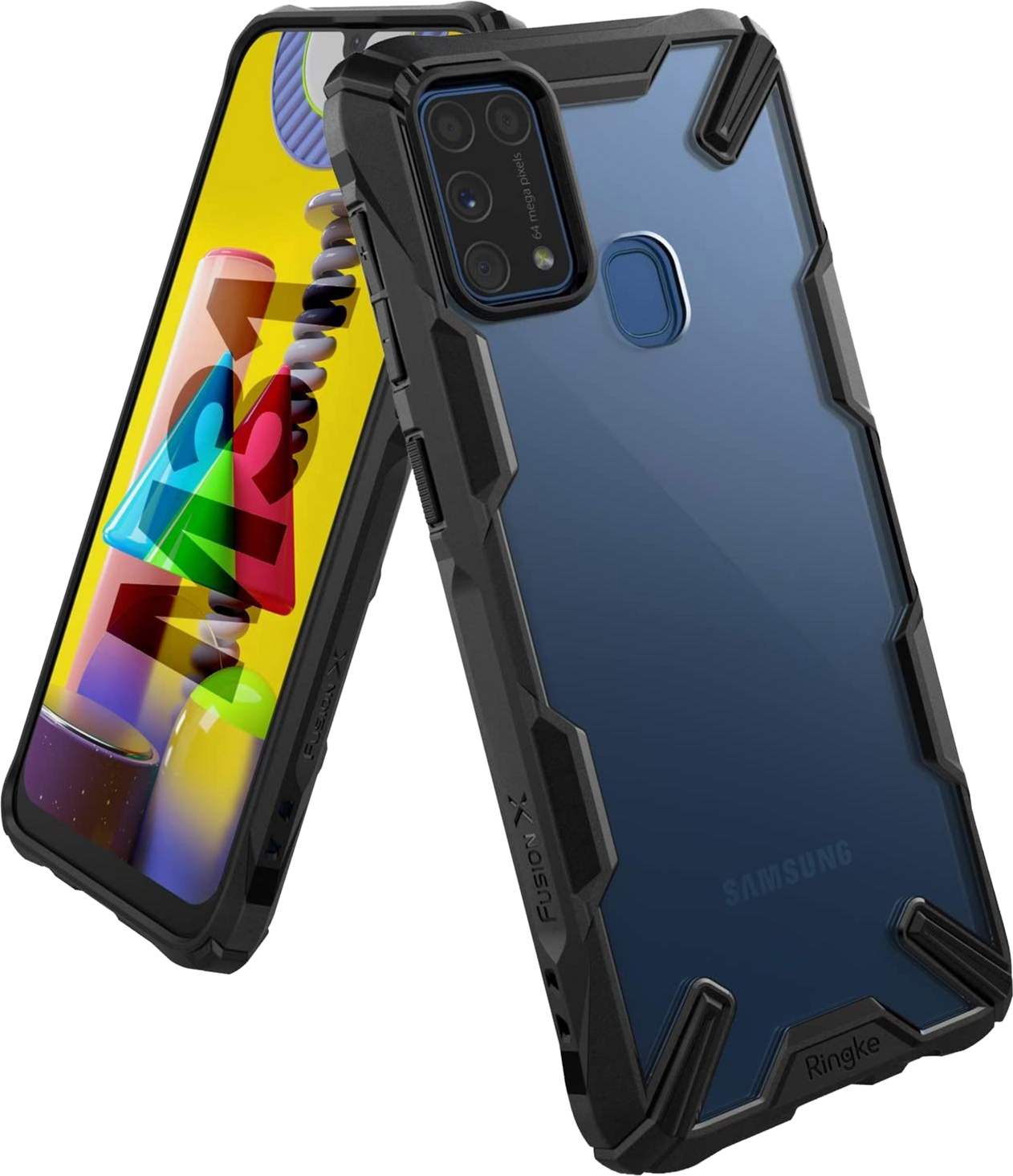 

Панель Ringke Fusion X для Samsung Galaxy M31/M30S Black