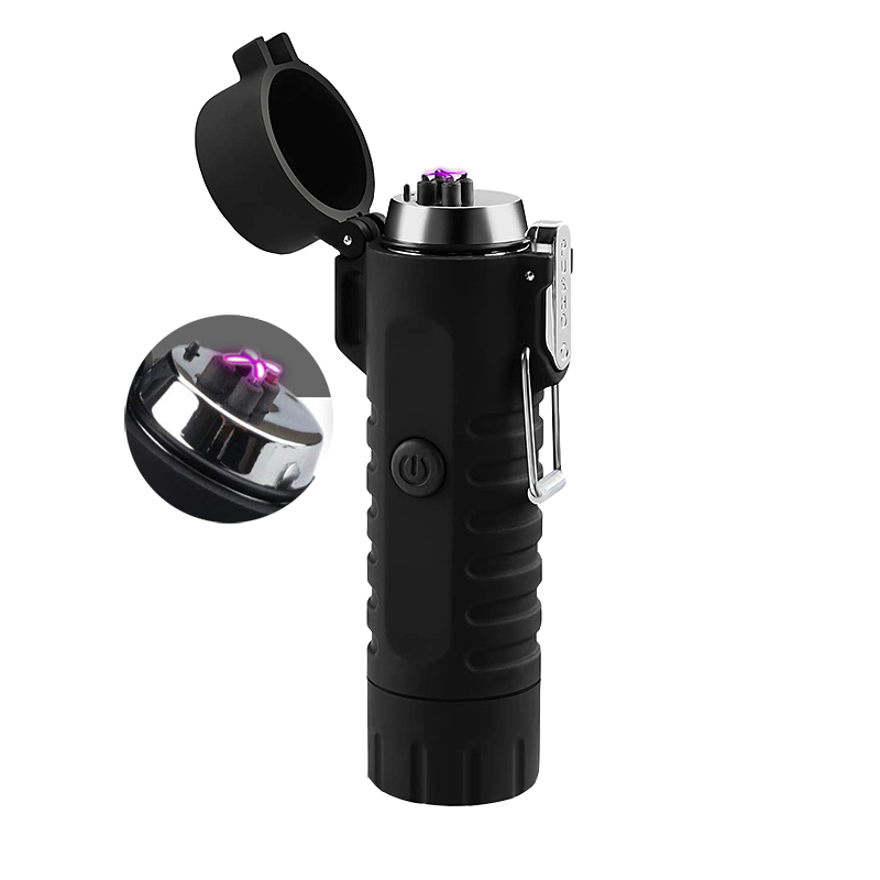 

Электроимпульсная USB зажигалка Wext Flash Explorer Чёрная водозащищённая IP67 (ep5402)