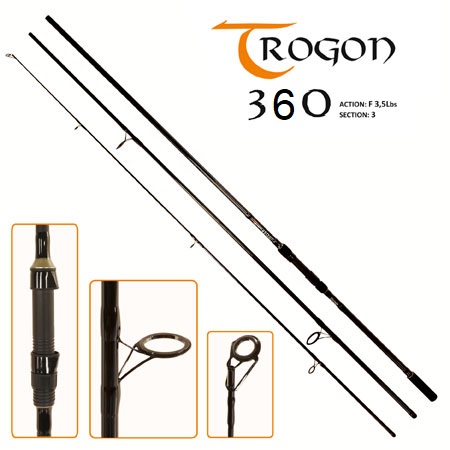

Спиннинг карповый штекерный Sams Fish Trogon SF24001 3.6 м 3.5 lbs 3к