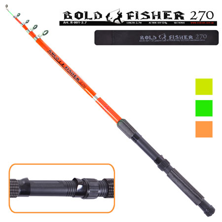 

Спиннинг телескоп "Bold fisher" 2.7м 60-120г 6к Stenson R-001-2.7