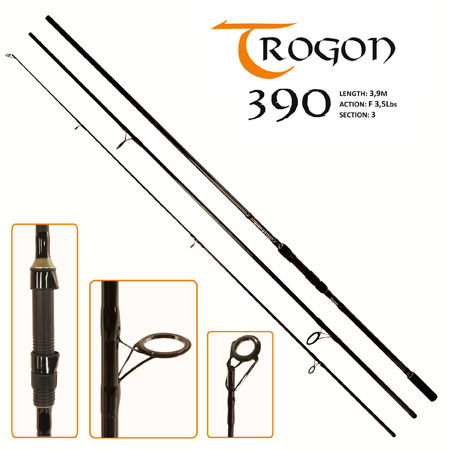 

Спиннинг карповый штекерный Sams Fish Trogon FF23627 3.9 м 150г 3к