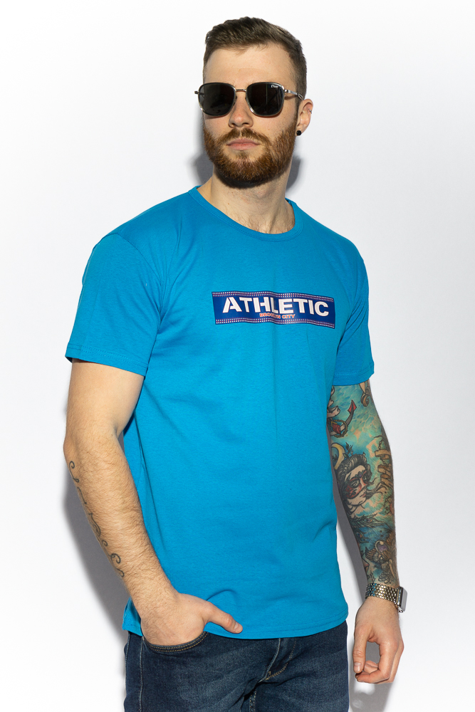 

Футболка athletic Time of Style 85F350  Голубой, Футболка athletic Time of Style 85F350 M Голубой
