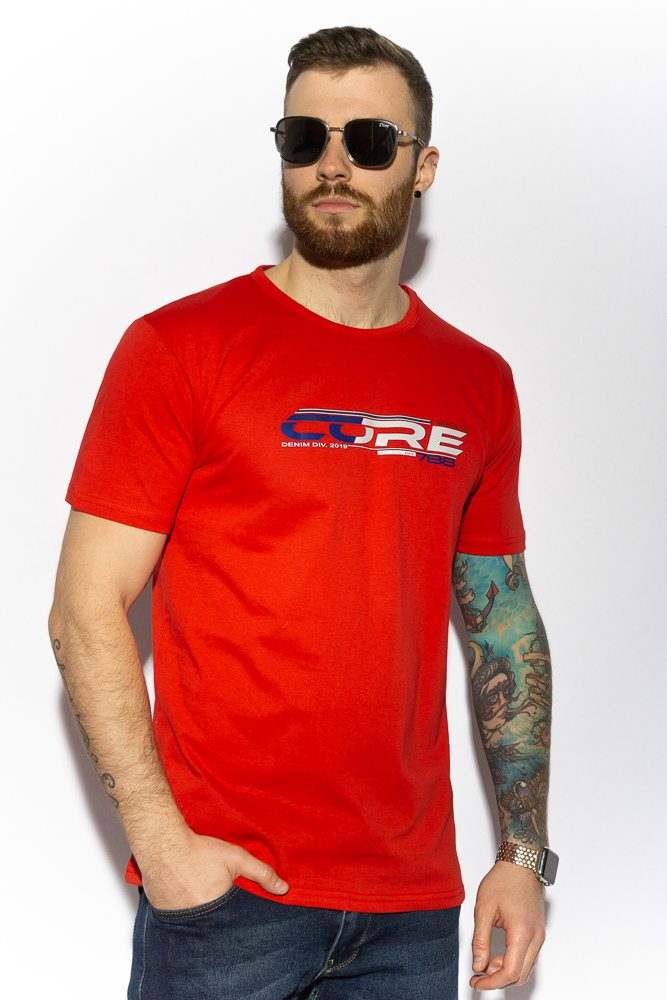 

Футболка core Time of Style 85F3480 L Красный